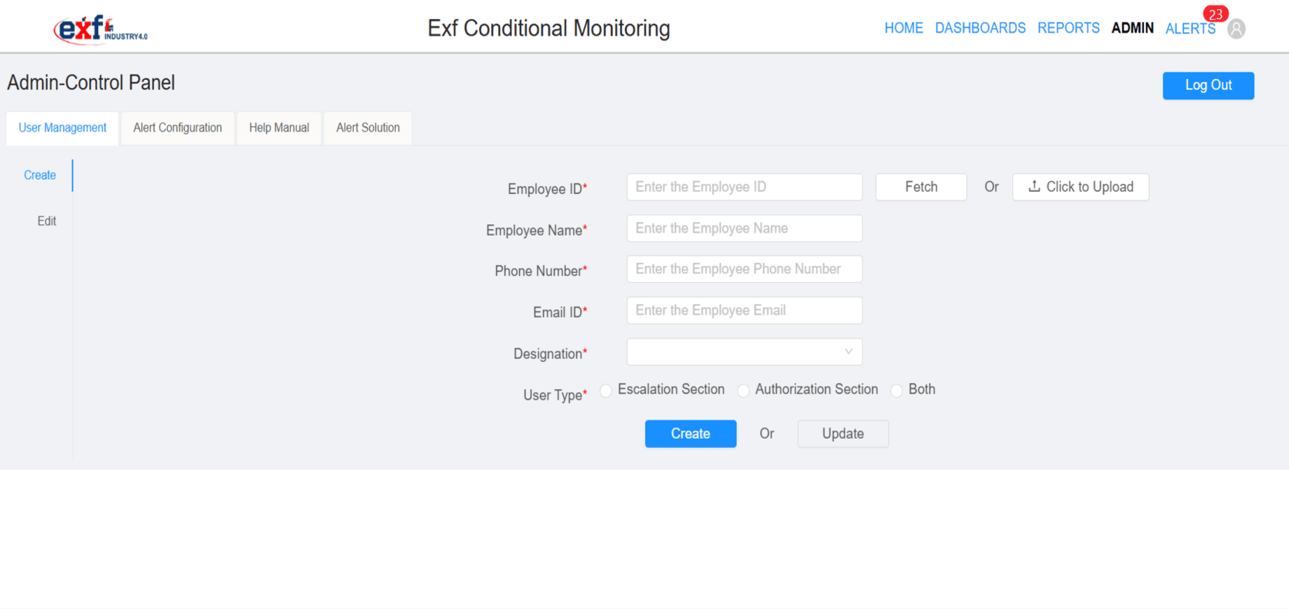 exfConditionalMonitoring