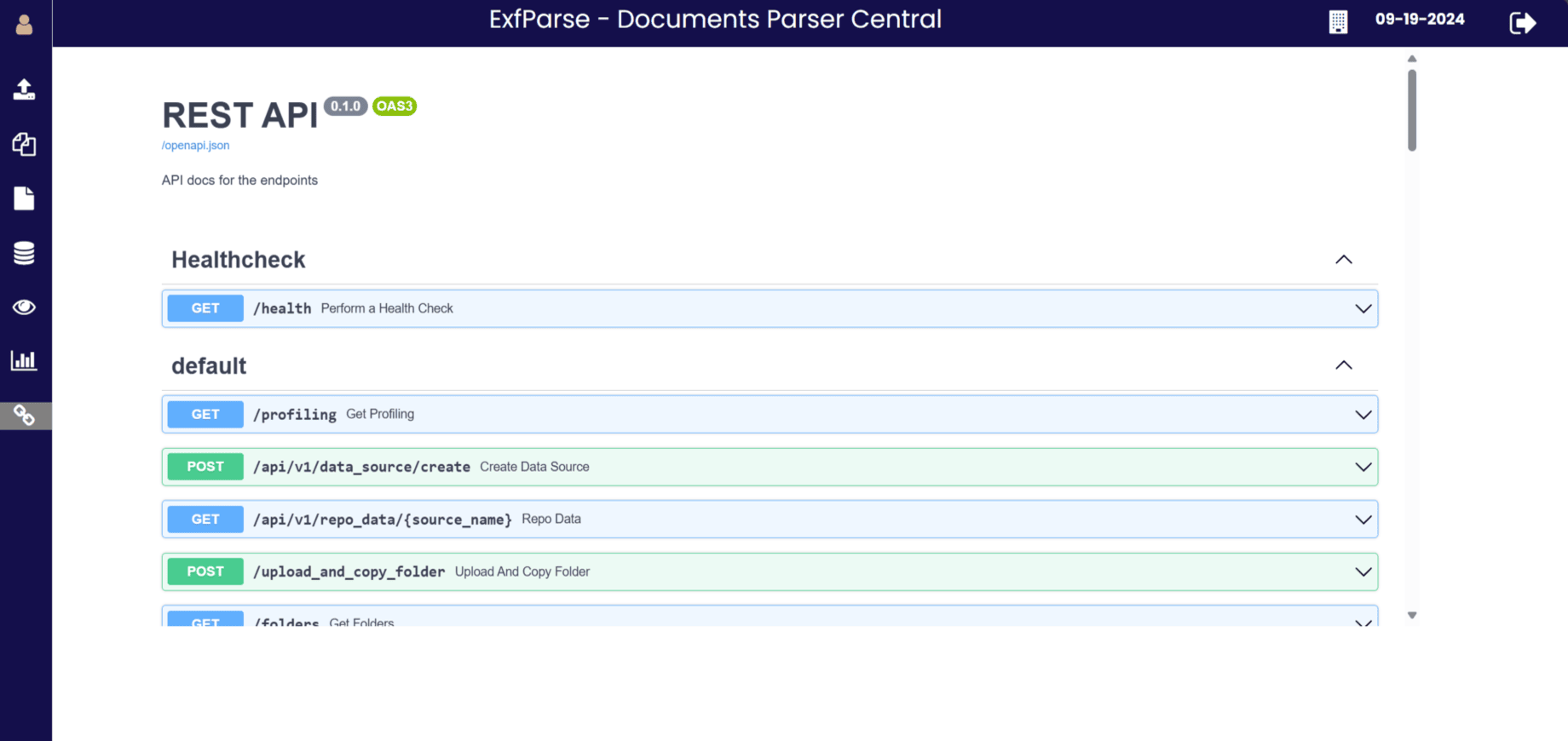 exfParse